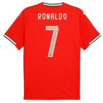 Günstige Fußballtrikots Portugal Ronaldo 7 Heimtrikot 2025 Kurzarm